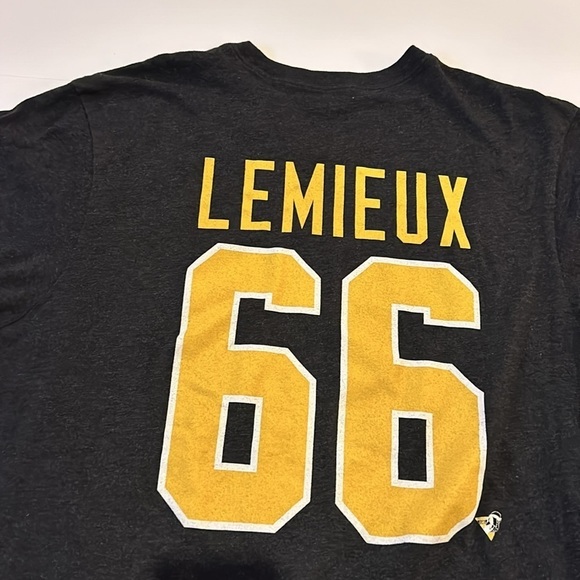 Mario Lemieux Pittsburgh Penguins NHL T-Shirt Size XL - Picture 6 of 6
